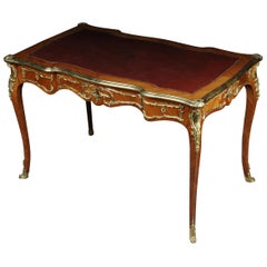 French Bureau Plat / Desk in Louis XV, Paris, circa 1880