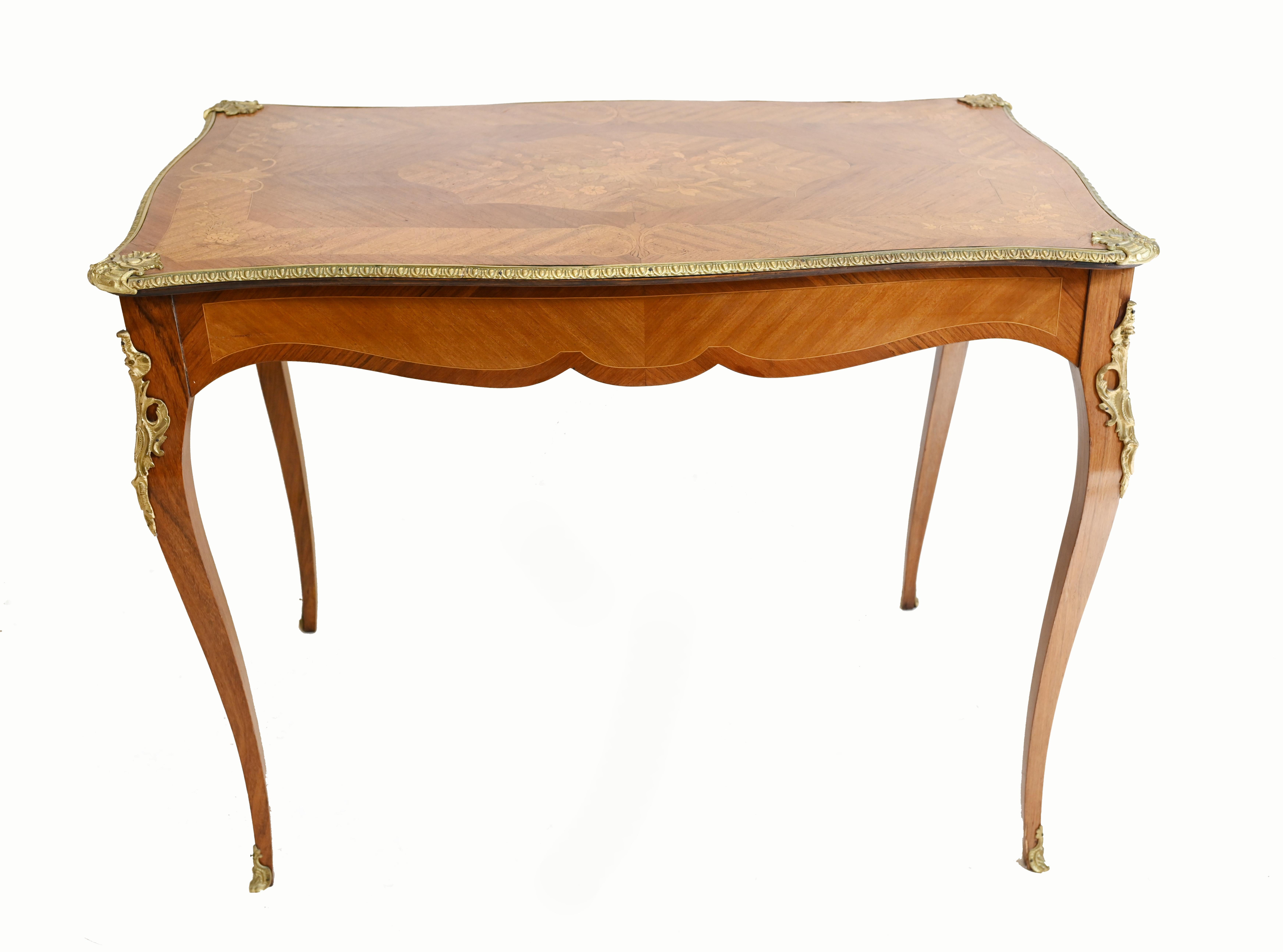 Scrivania francese Bureau Plat Tavolo da scrittura per signore in vendita 4