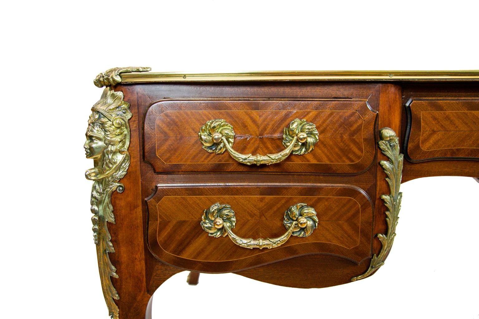 Early 20th Century French Bureau Plat