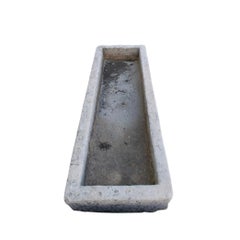 French Burgundy Limestone Trough