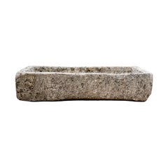 French Burgundy Limestone Trough