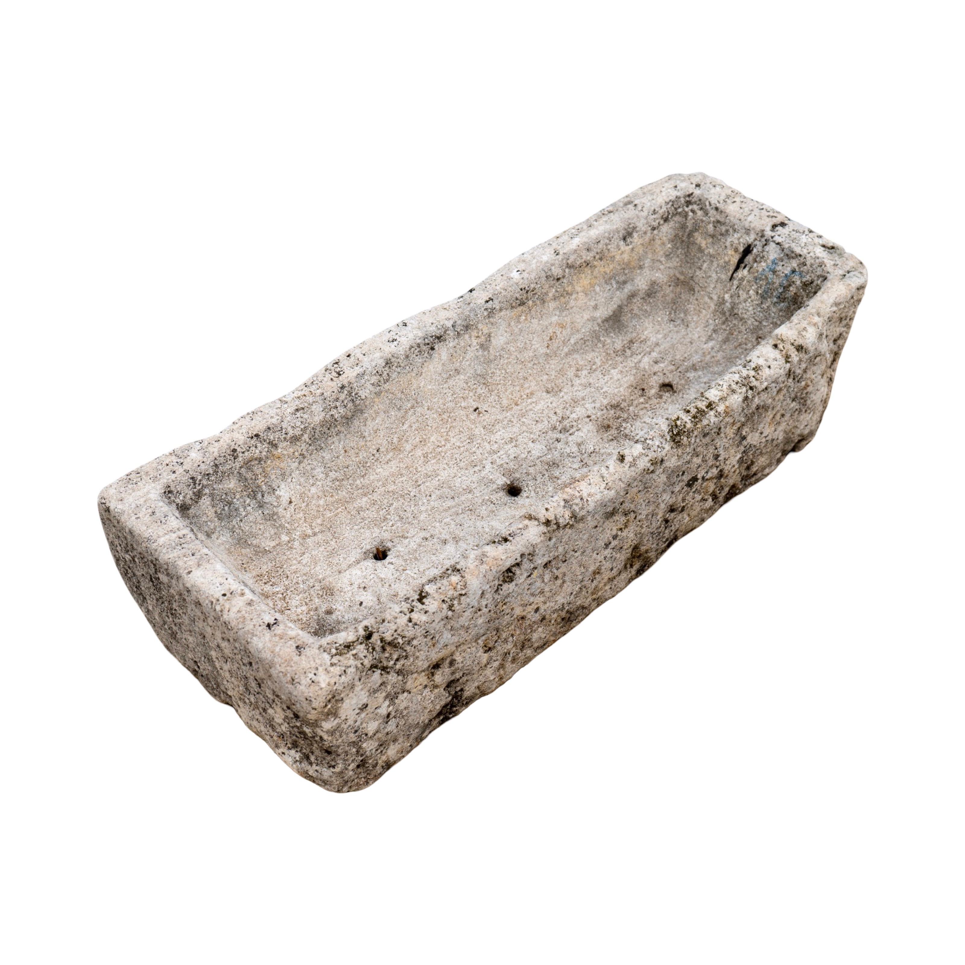 French Burgundy Limestone Trough For Sale 2