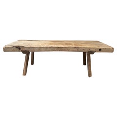French Butcher Block Coffee Table