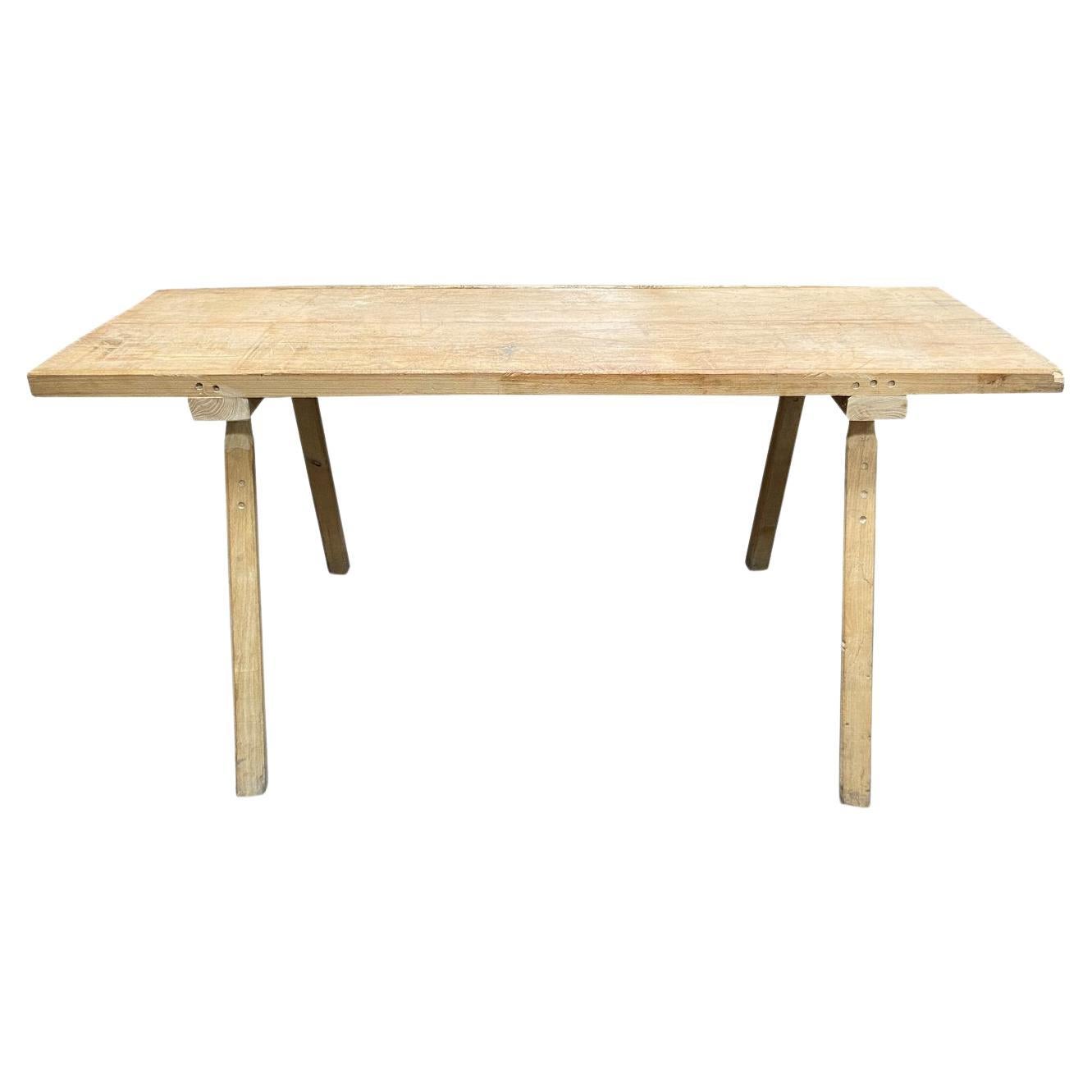 French Butcher Block Table