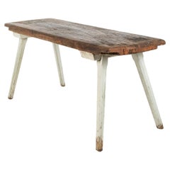 Antique French Butchers Block