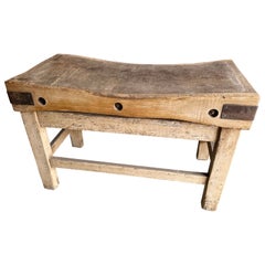 French Butcher’s Block Table French Butcher’s Block Table