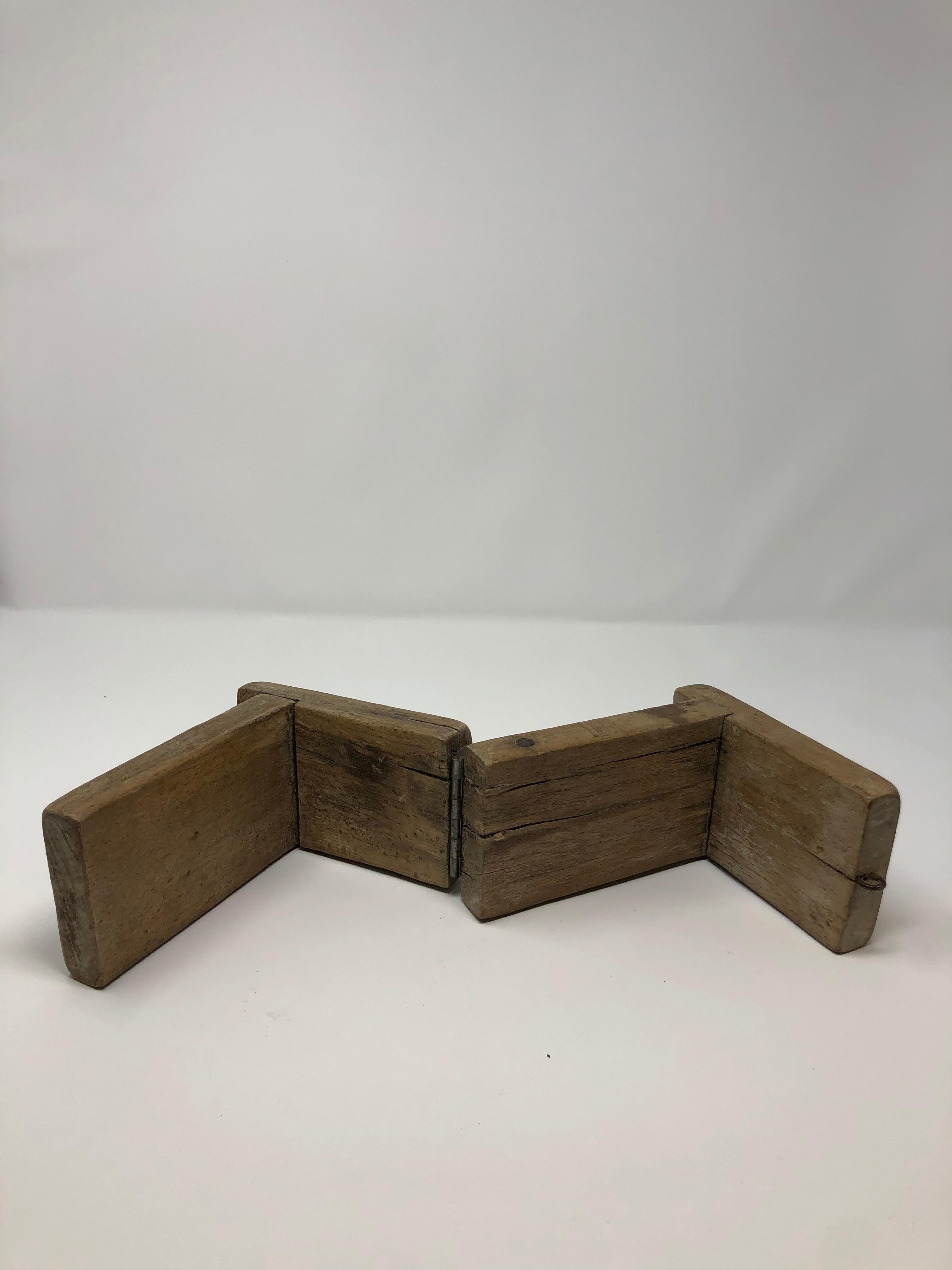 Hand-Carved French Butter Mold