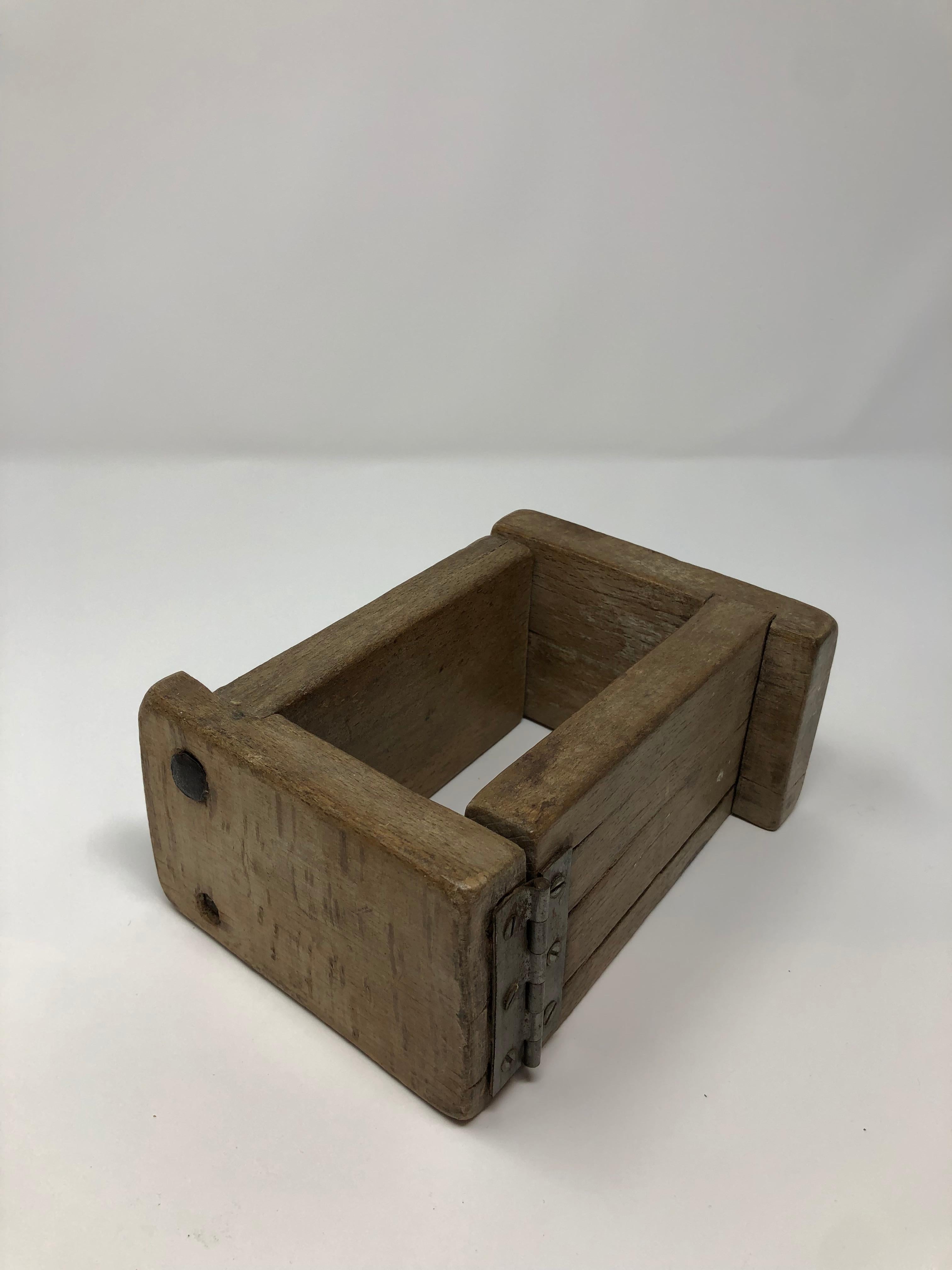 Iron French Butter Mold
