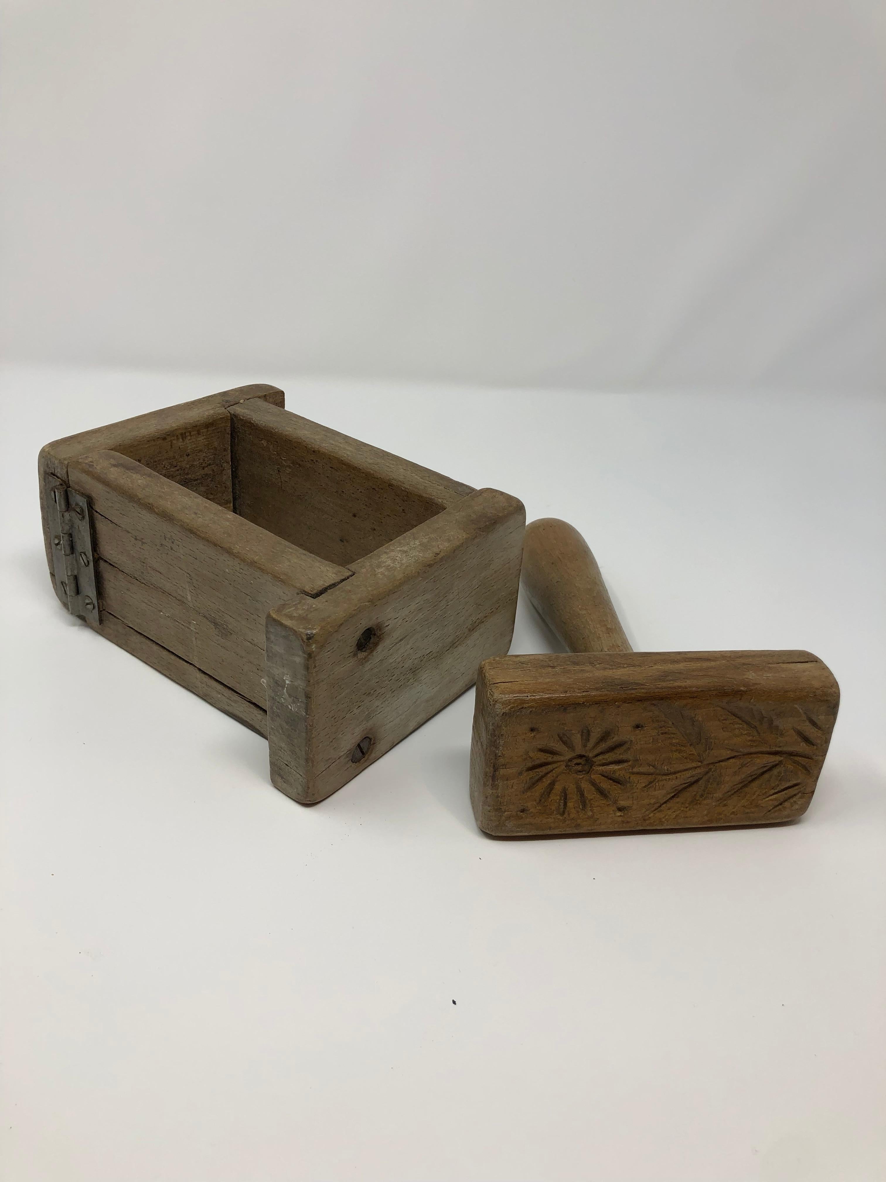 French Butter Mold 1