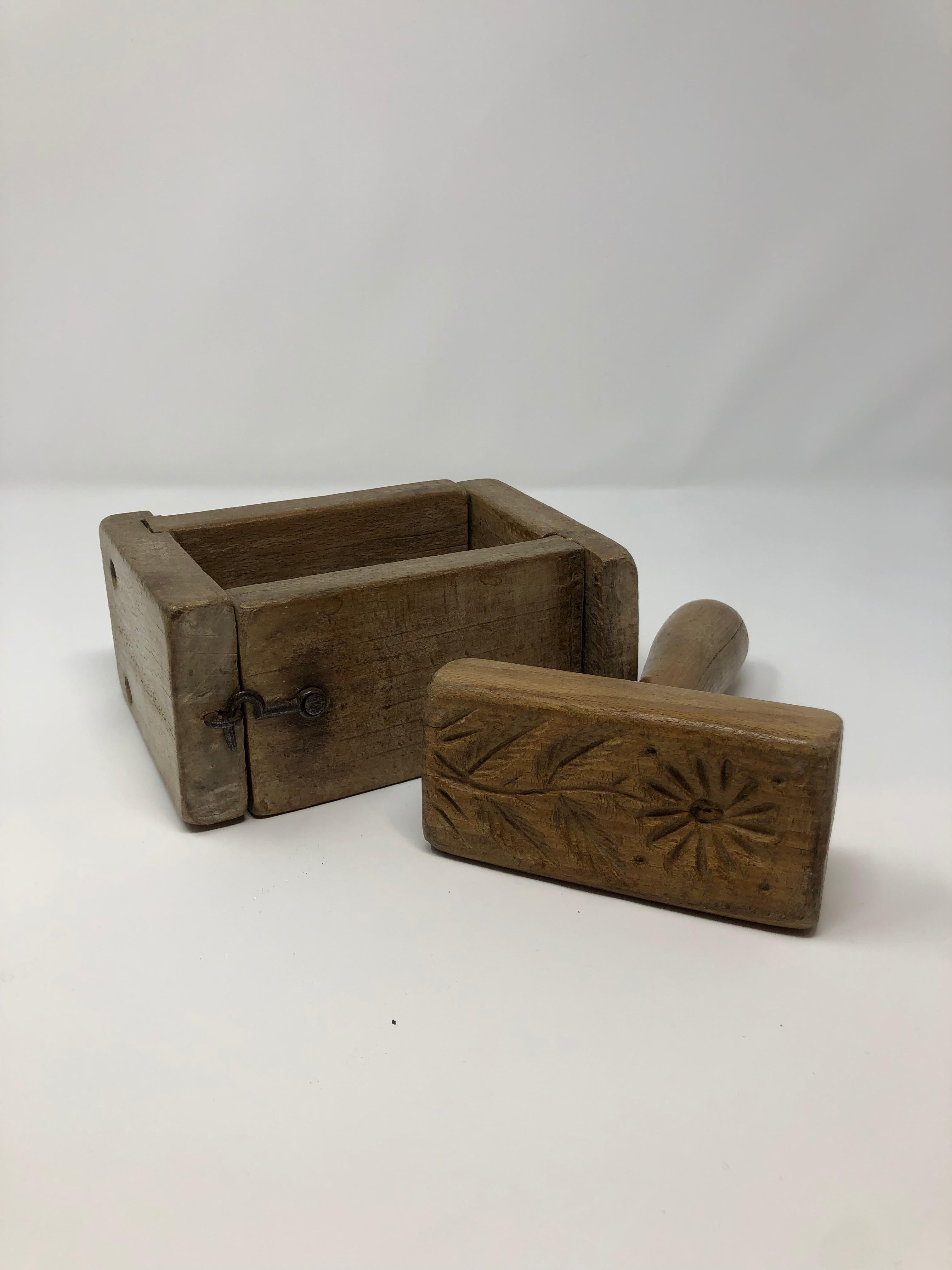 French Butter Mold 2