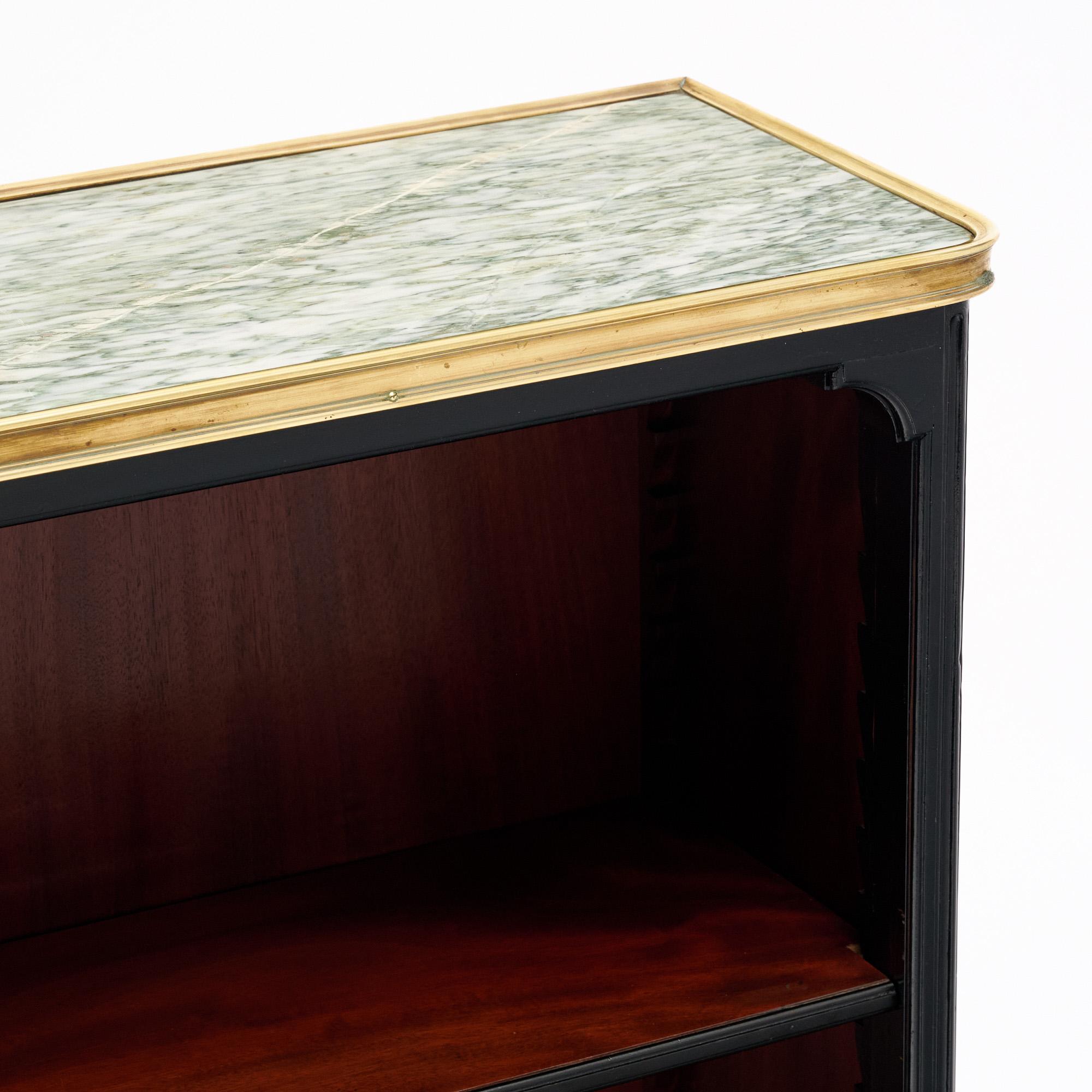 Ebonized French Cabinet “Bibus” For Sale