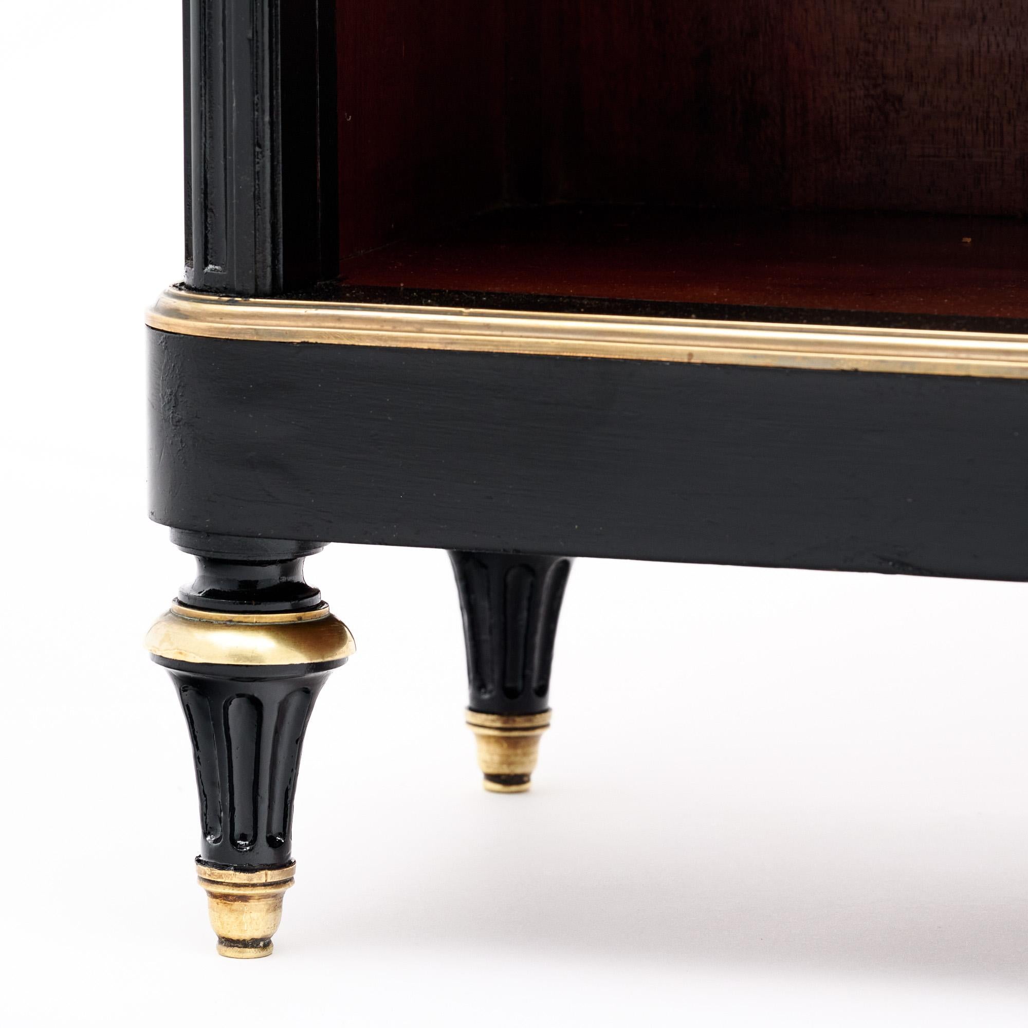 Brass French Cabinet “Bibus” For Sale