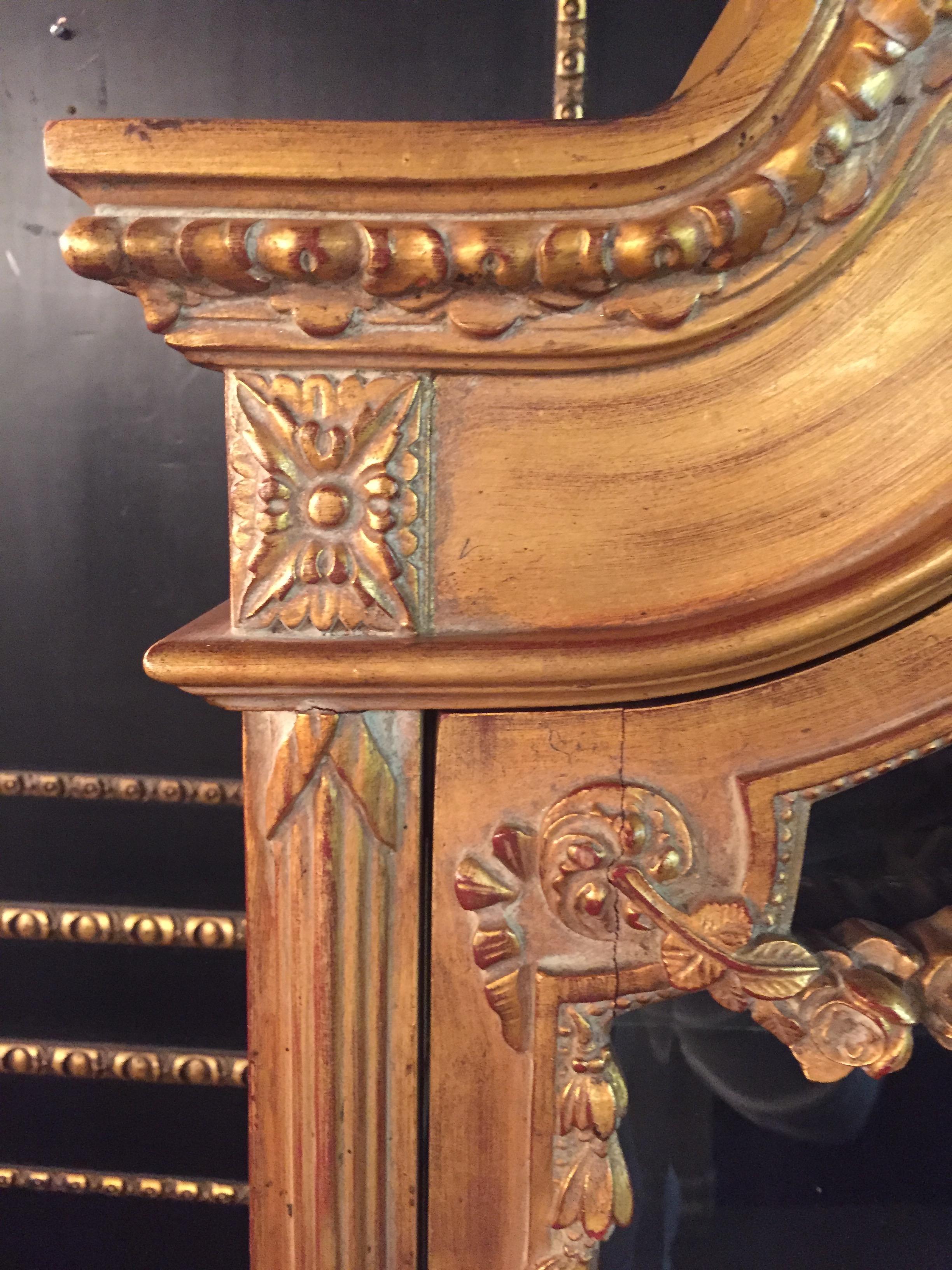 Hand-Carved French Cabinet in Louis XVI Style