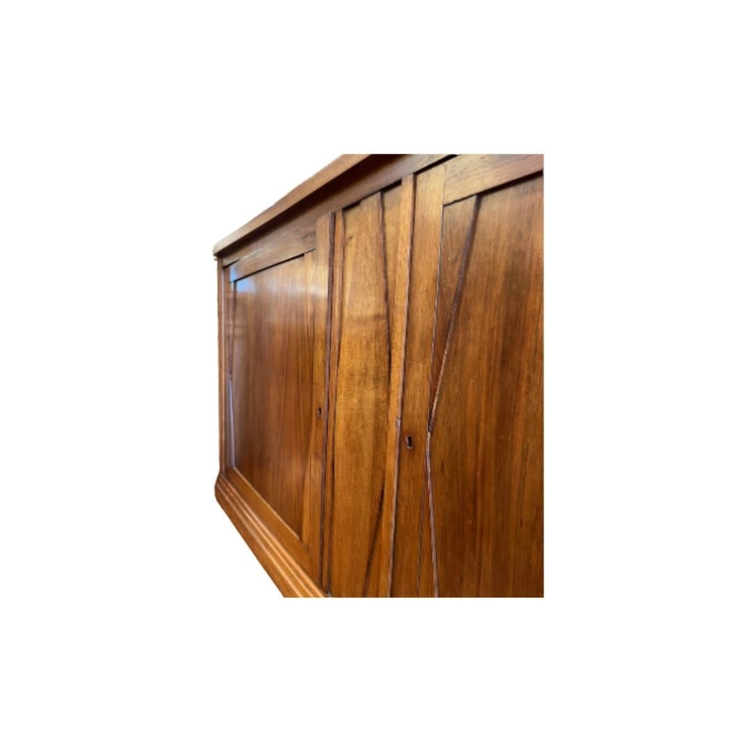 20th Century French Cabinet with Tambour Doors, c. 1940 For Sale
