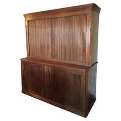 French Cabinet with Tambour Doors, c. 1940