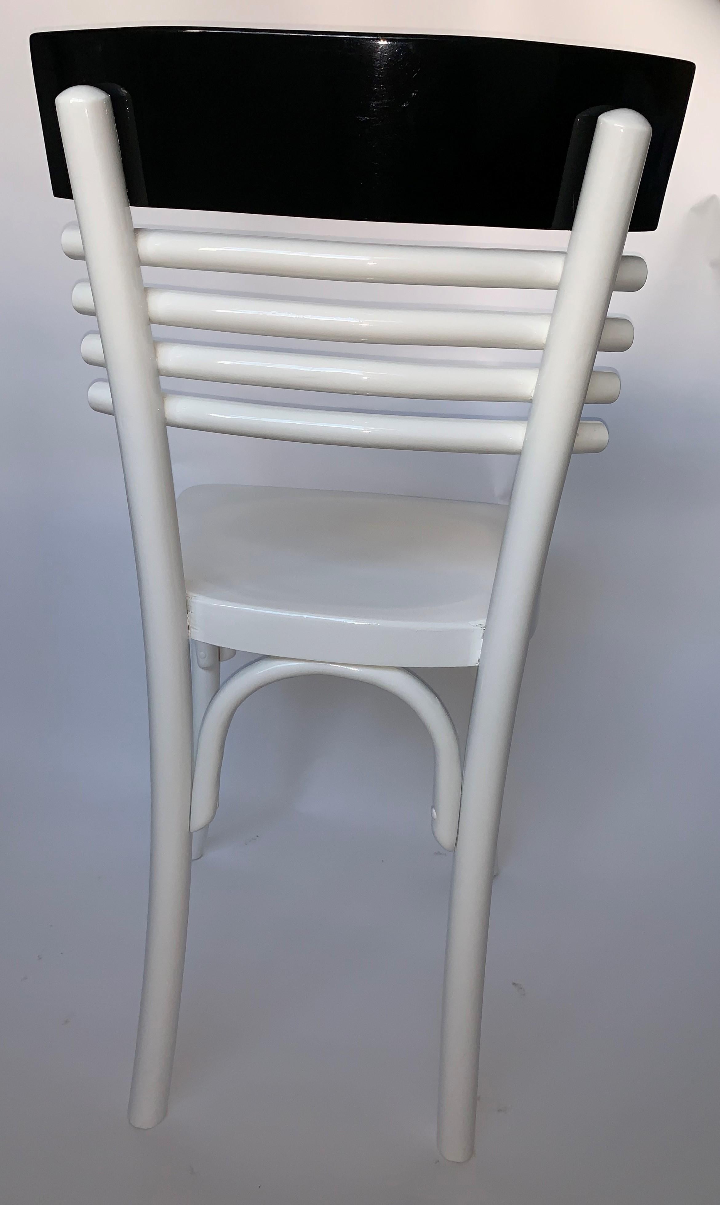 20th Century French Cafe Chairs For Sale