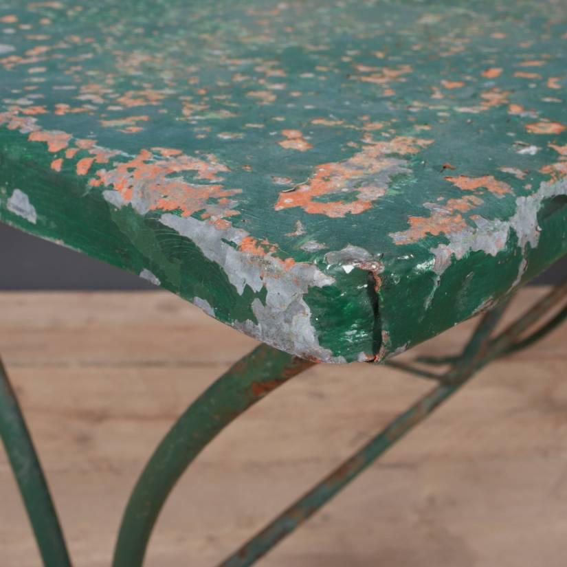 Painted French Cafe Table