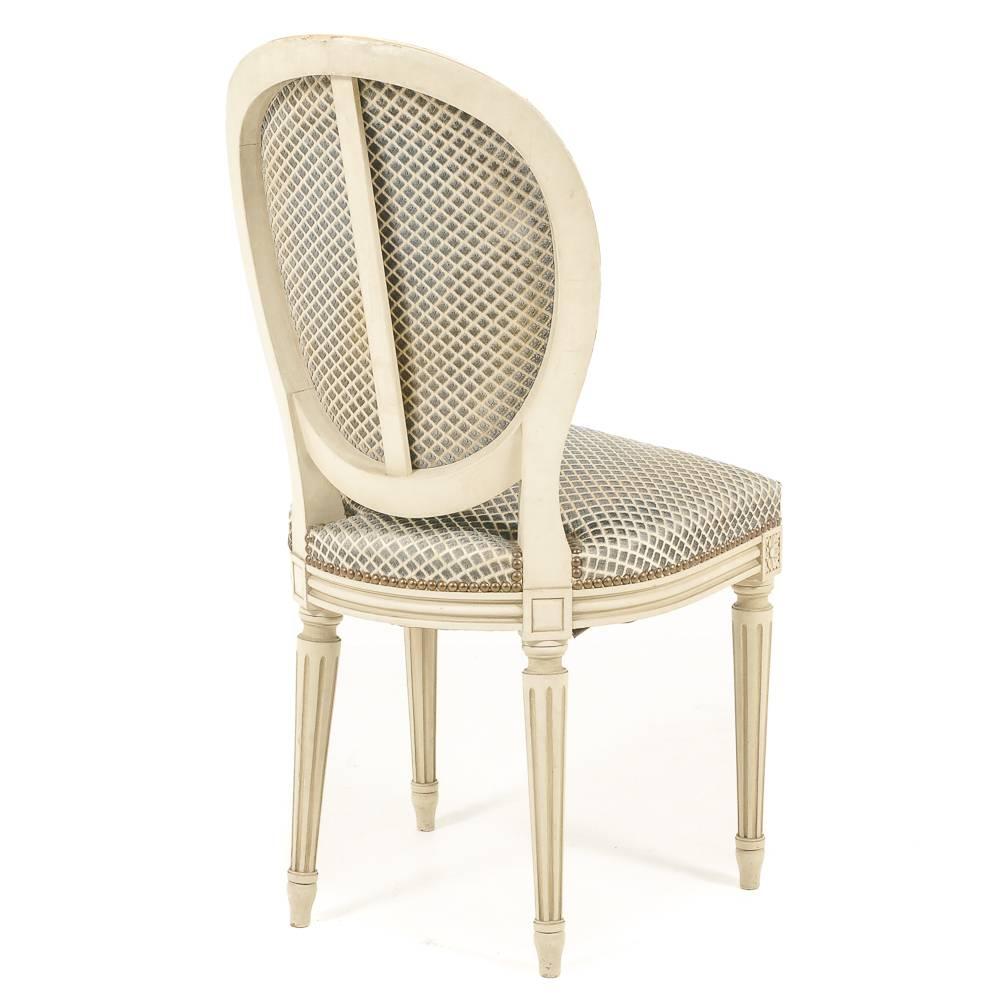 Louis XVI French Cameo Back Chairs