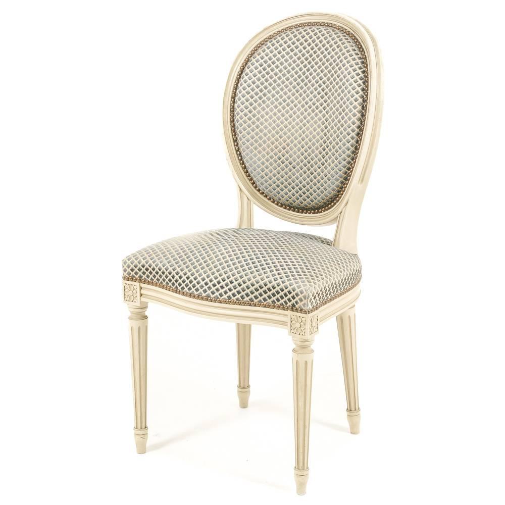 Hand-Carved French Cameo Back Chairs