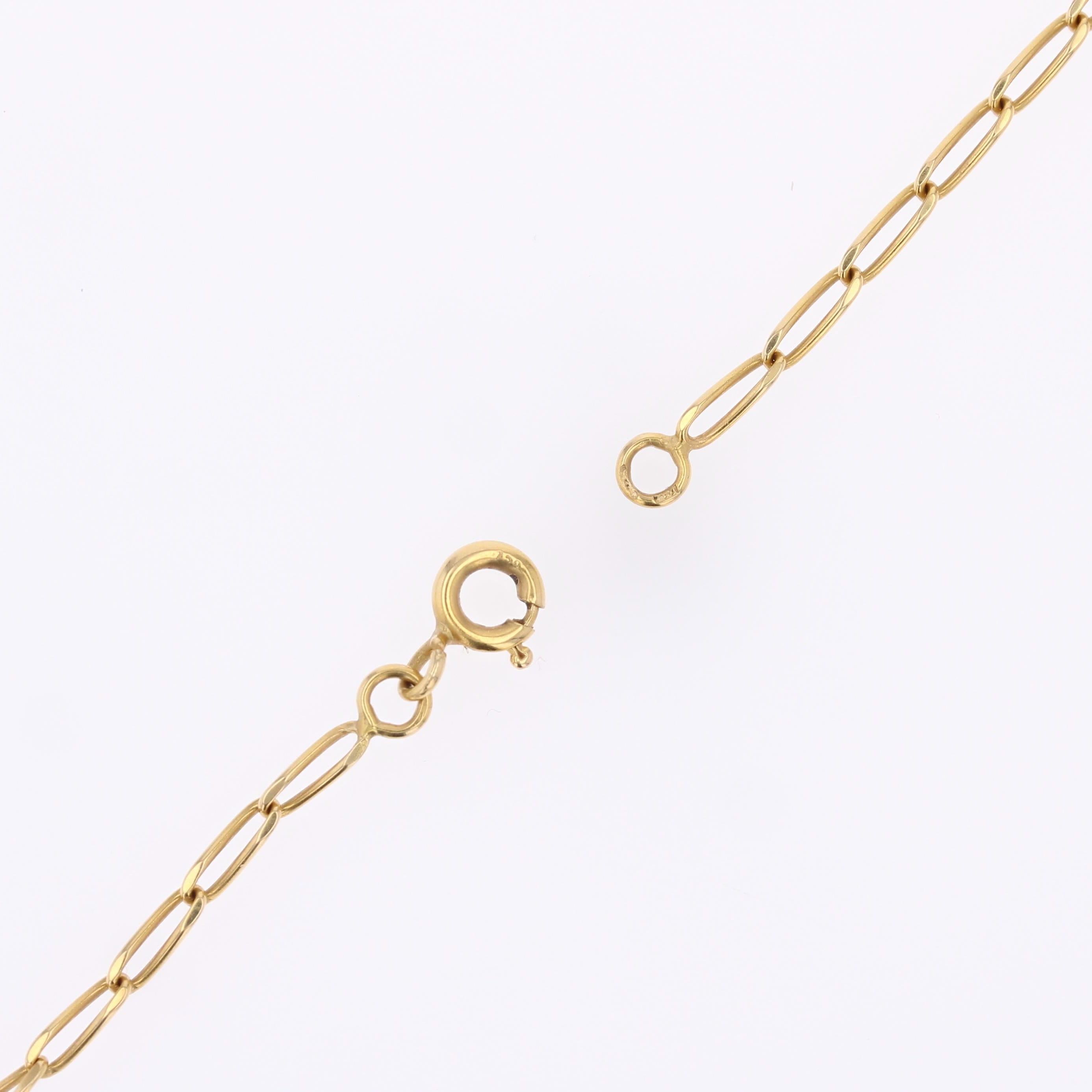 French Cameo Coral Fine Pearls 18 Karat Yellow Gold Pendant Necklace For Sale 8