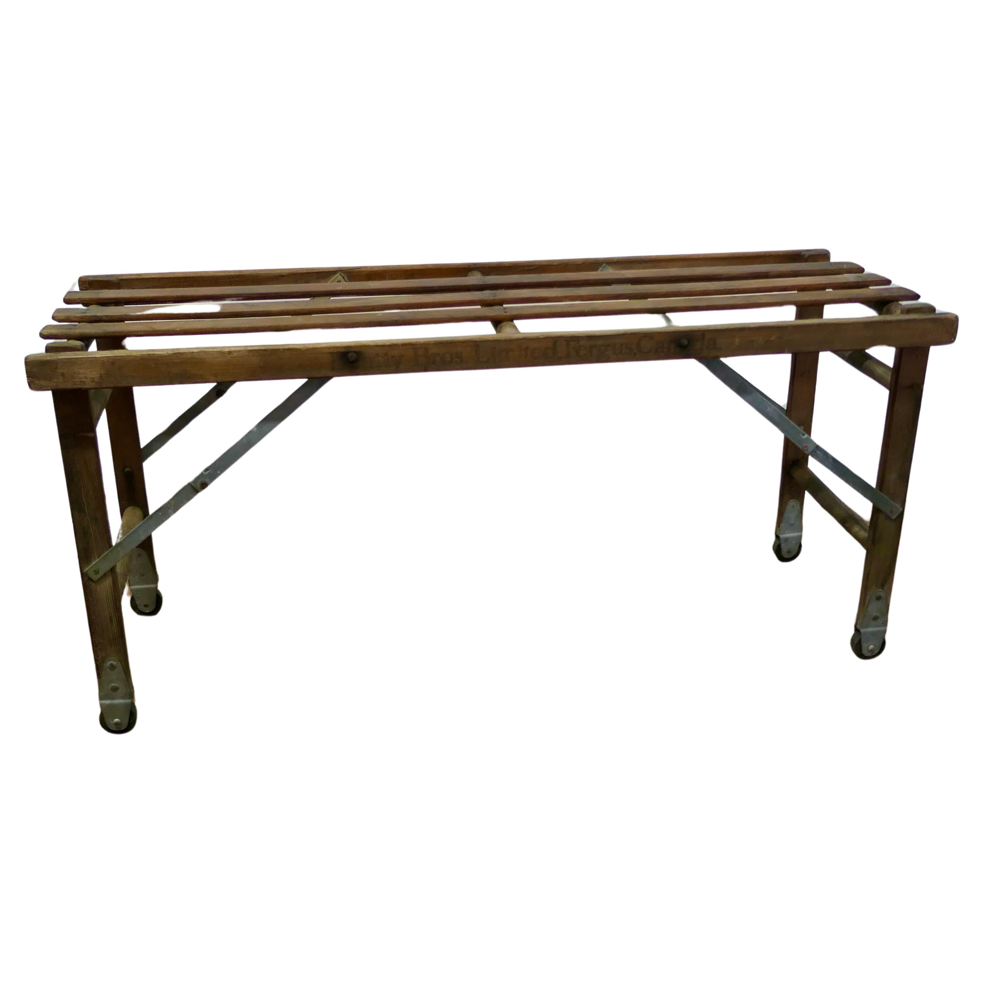 Vintage Folding Luggage Rack Sold Singly At 1stdibs