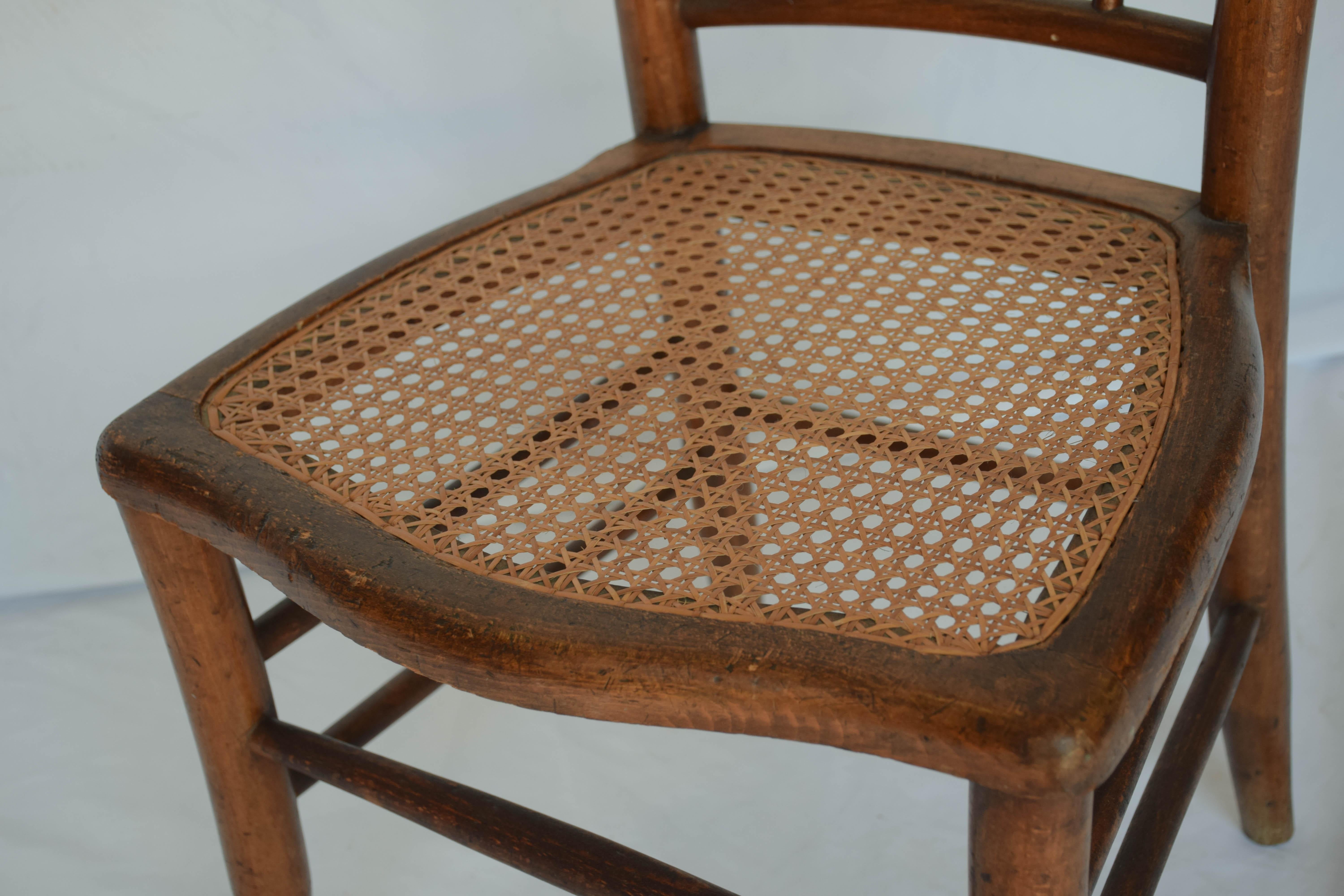 cane seat chairs