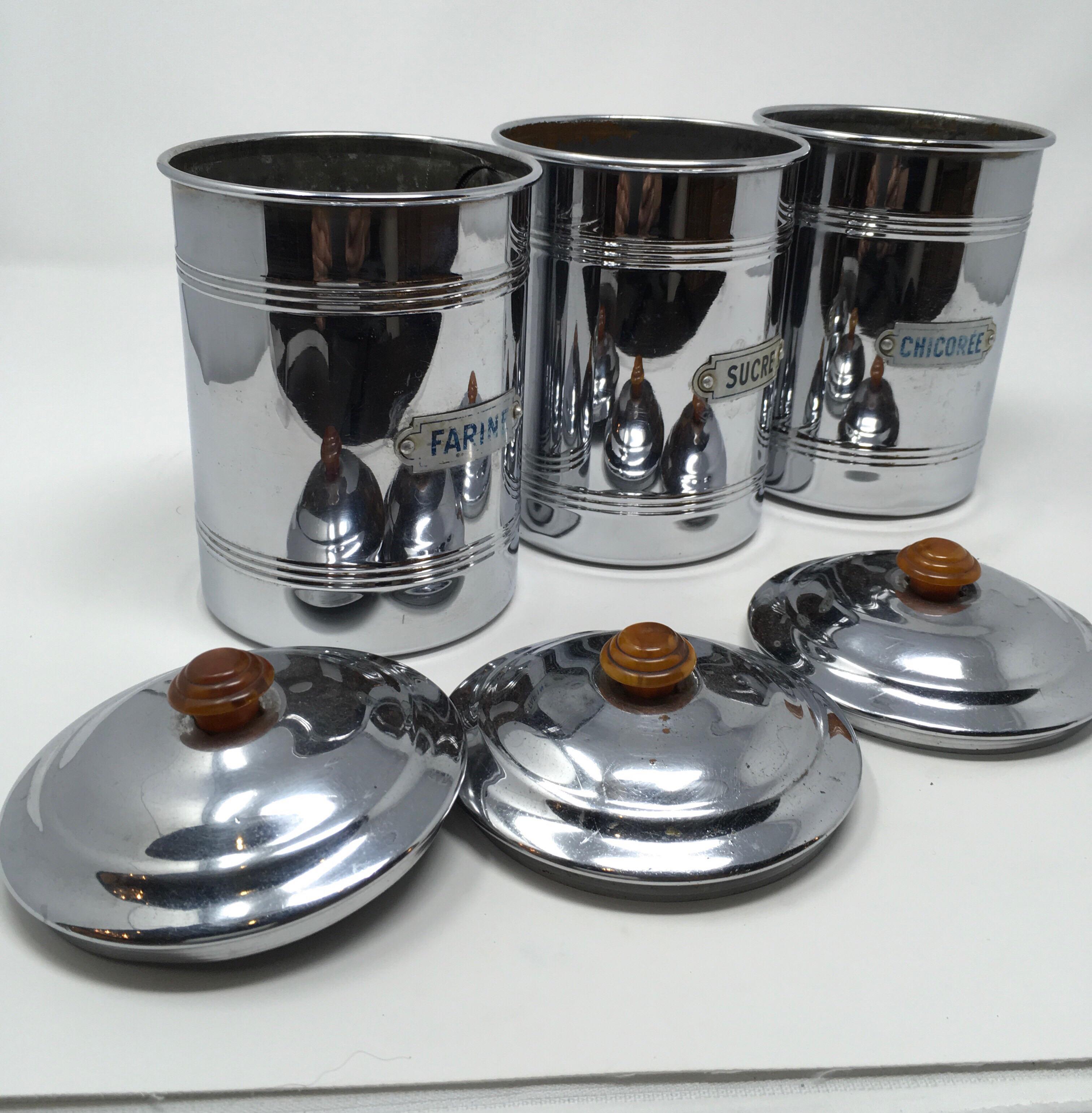 20th Century French Canister Set