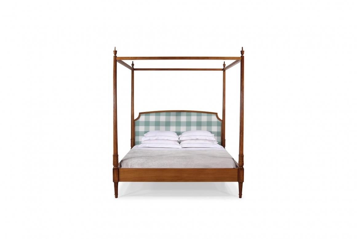 French Canopy Louis XVI Bed Frame, 20th Century In Excellent Condition For Sale In London, GB