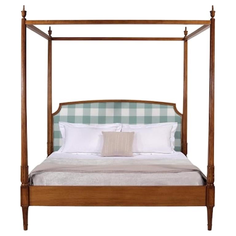 French Canopy Louis XVI Bed Frame, 20th Century For Sale