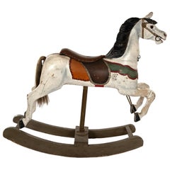 French Carousel Rocking Horse, circa 1885
