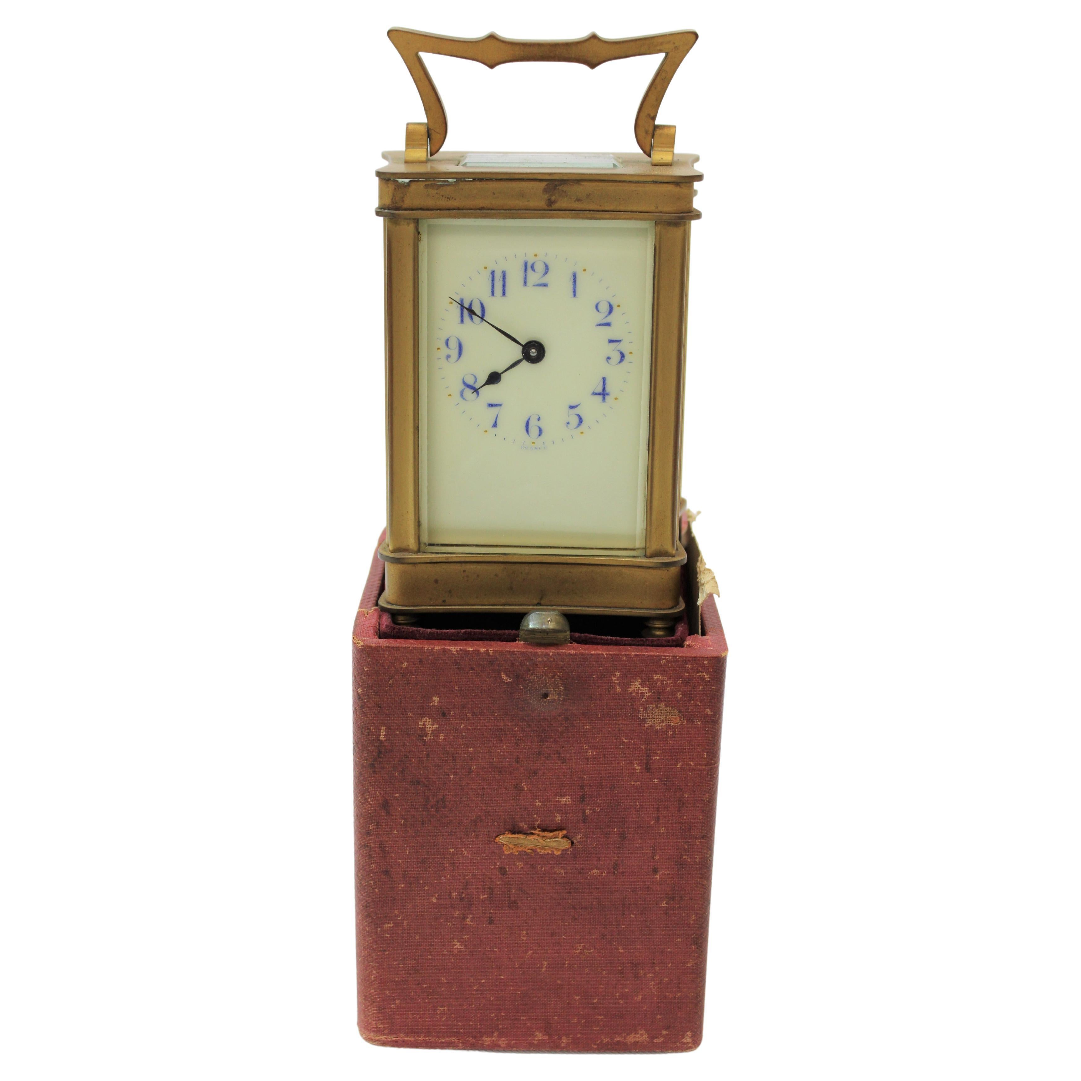 French Carriage Clock For Sale
