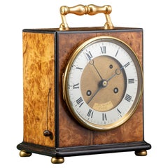 French carriage clock signed A Blacher paris, dated: ca 1850