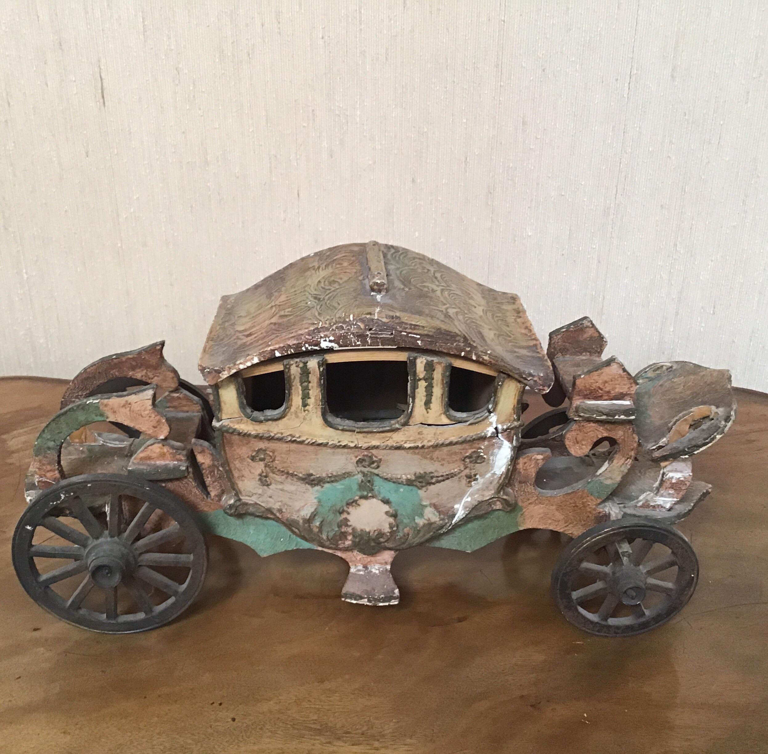 Early 20th Century French Carriage Model