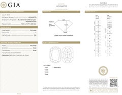 French Cartier GIA Certified 9.03 Carat Cushion Cut Diamond Engagement Ring