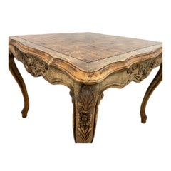Französisch geschnitzt Kartentisch