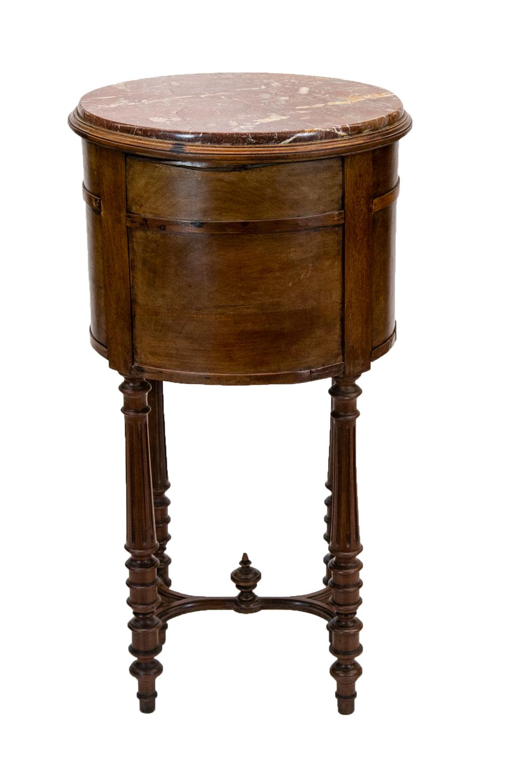 French Carved Commode Stand For Sale 3
