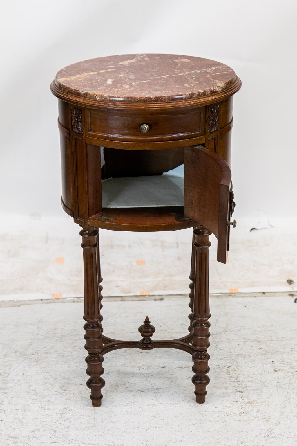 French Carved Commode Stand For Sale 1