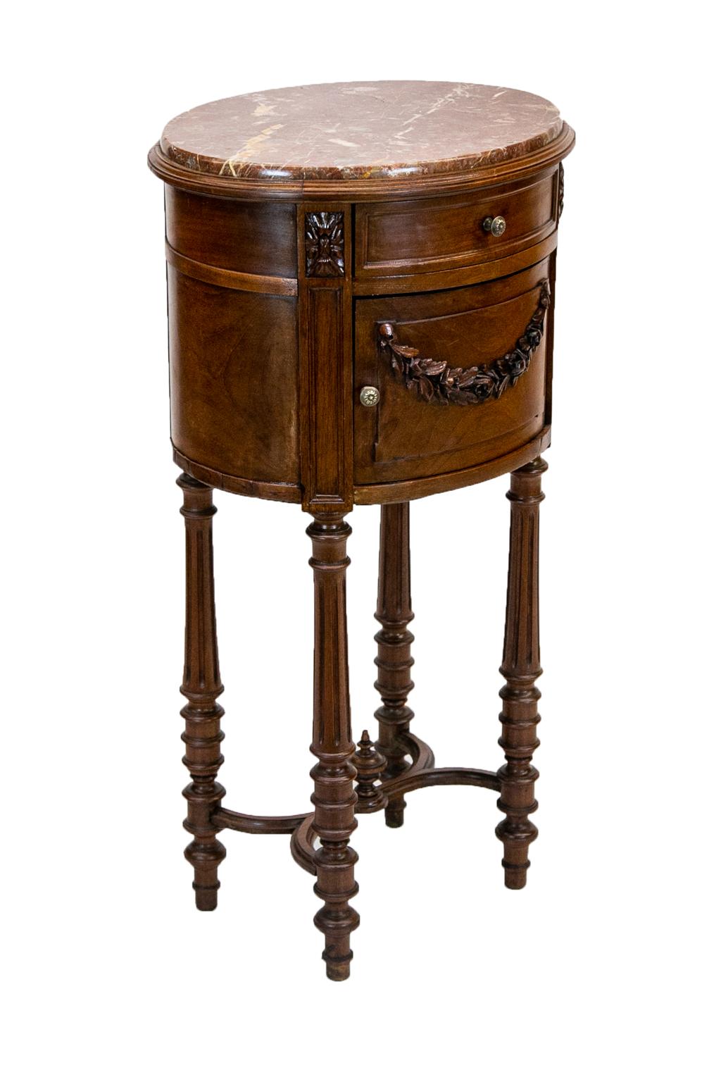 French Carved Commode Stand For Sale 2