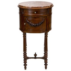 Antique French Carved Commode Stand