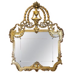 French Carved Gilt Mirror