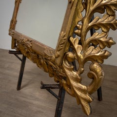 French Carved Gilt Wood Mirror