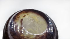 Vase en verre sculpté de Degue