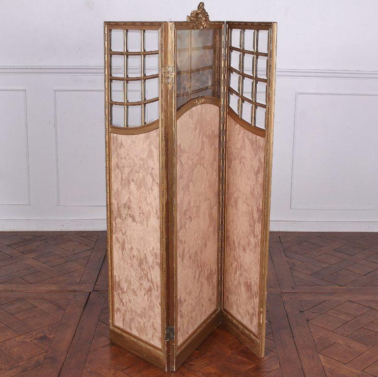 20th Century French Carved Louis XVI-Style Screen