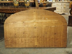 French Carved Oak Gothic Style Overdoor, Circa 1910