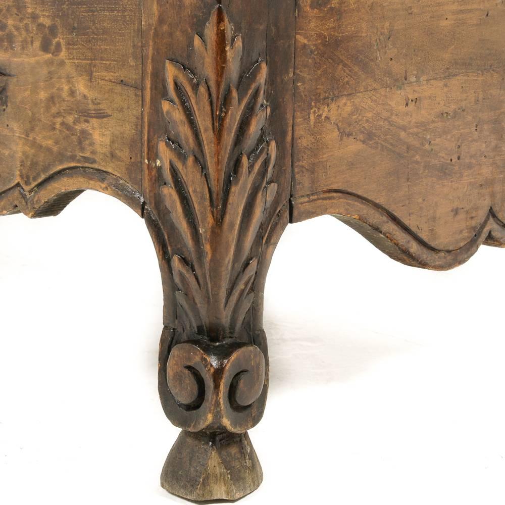 Early 20th Century French Carved Oak ‘Maie’