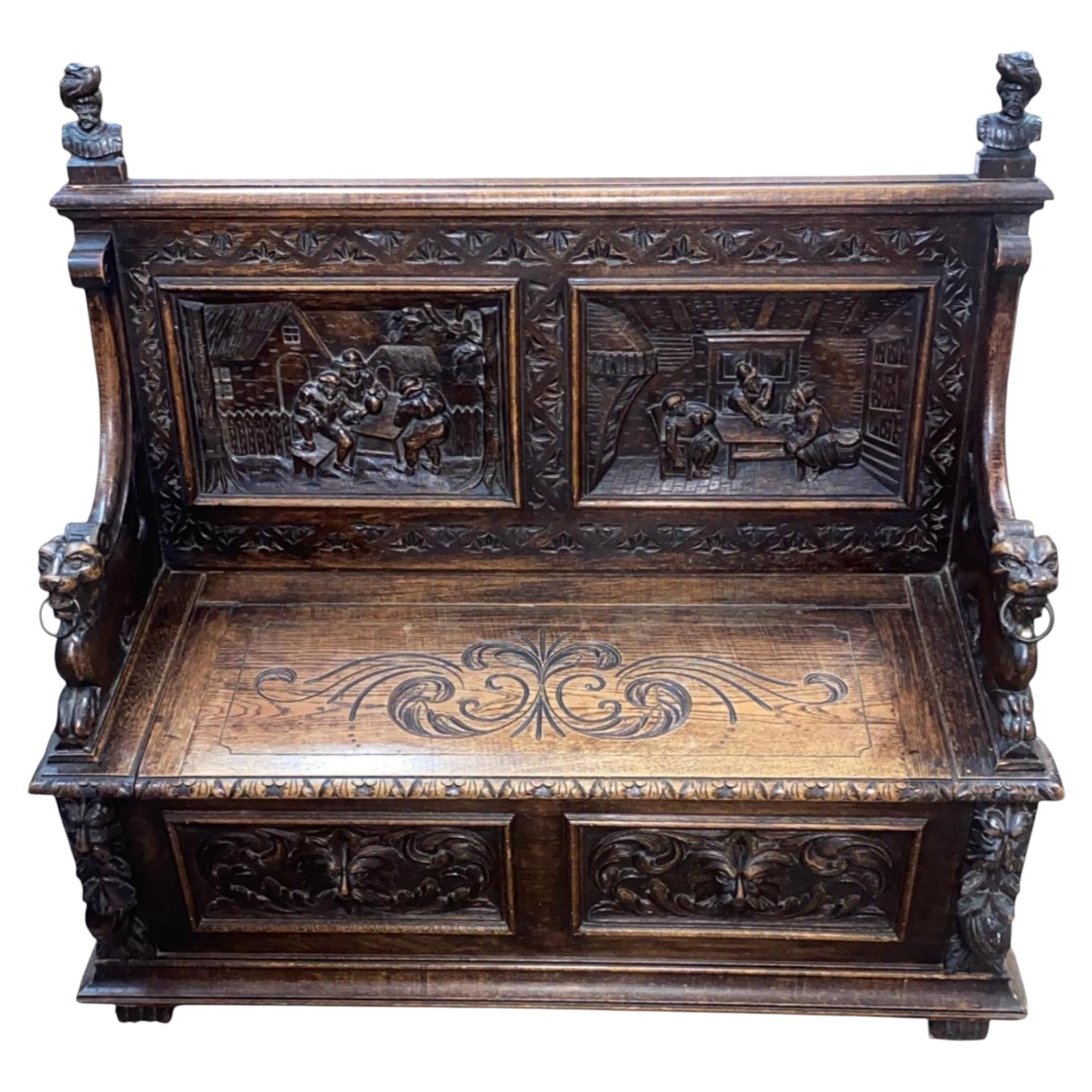 How did the monk chair get its name?