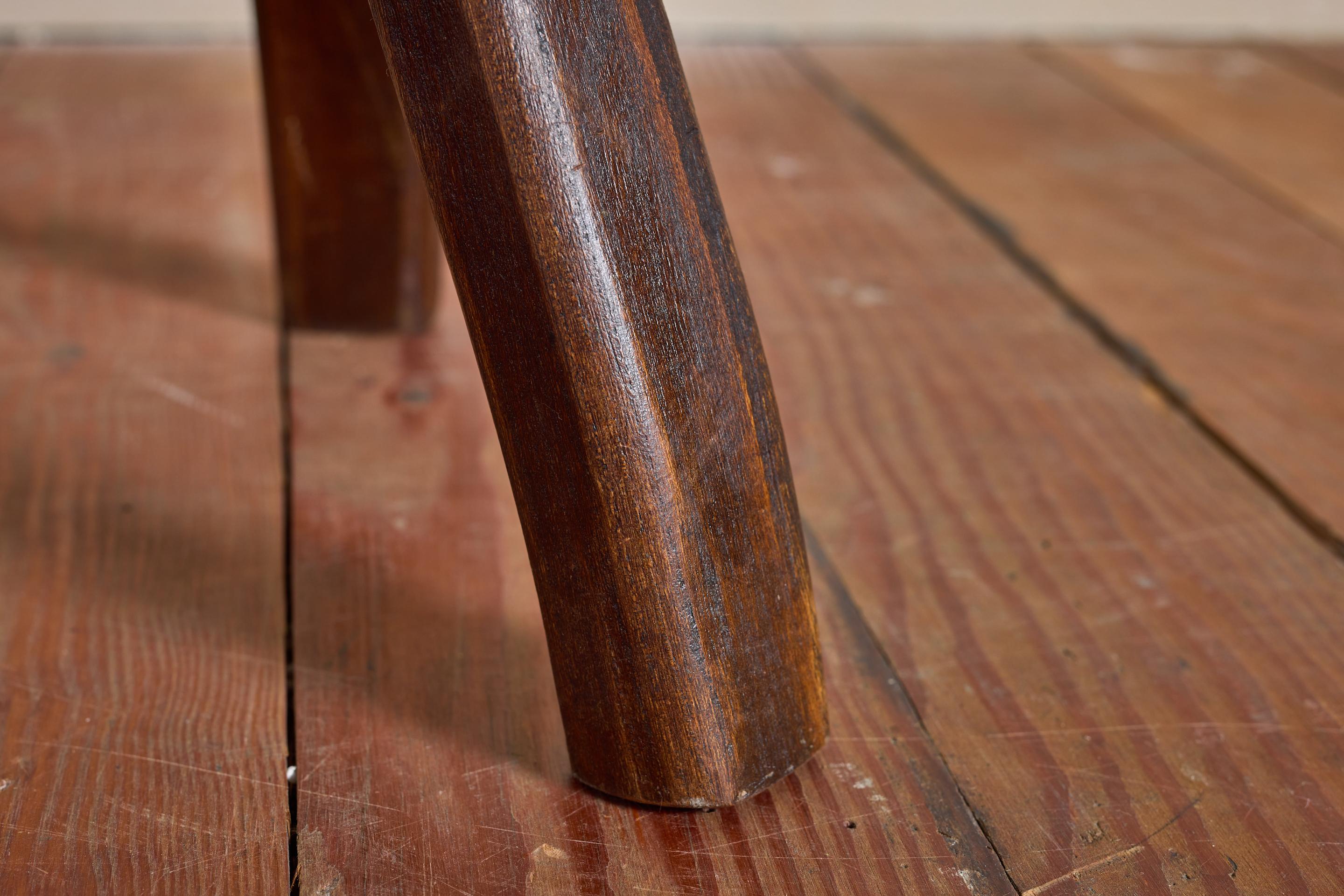 Französisch geschnitzt Oak Hocker im Angebot 6