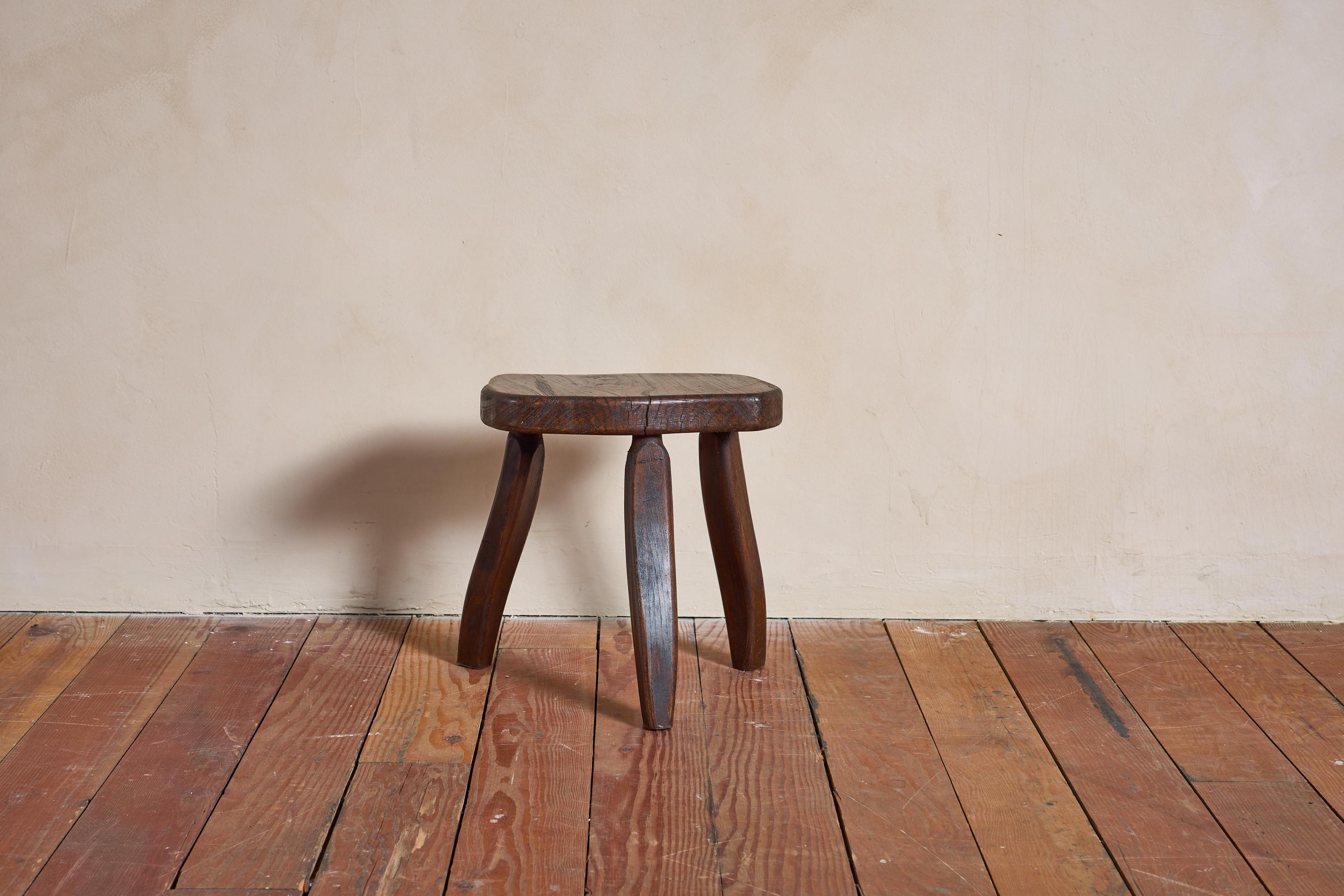 Französisch geschnitzt Oak Hocker im Angebot 2