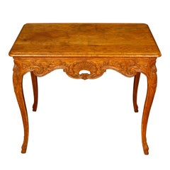 French Carved Oak Table