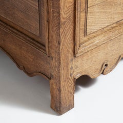 French Carved Oak Trunk
